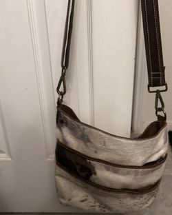 Cowhide Shoulder Bag 