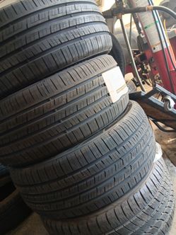 New set of tires 245 45 20