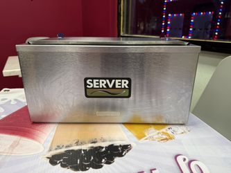 Server dipper can warmer