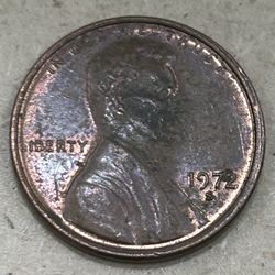 1972 S Penny Double Die Penny
