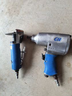 Air Cut Off Tool And 1/2 Impact