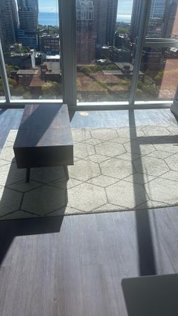 Coffee Table + Rug!
