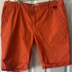 ElevenParis Men's Orange Shorts 