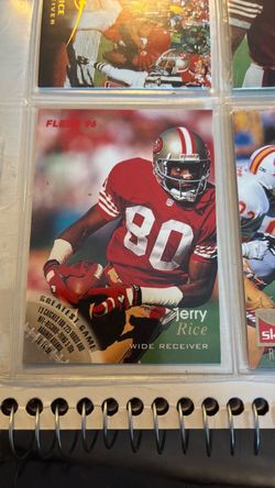 1996 fleer Jerry Rice #126