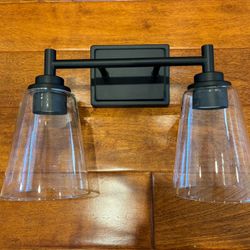Westin 2 Light 15 inch Matte Black Bath Bar Wall Light