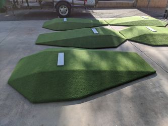  Portable pitching mounds For Baseball High Grade Turf , Best Turf In Arizona, I Will Guarantee It For 10 To 15 Years On Your Mound Lightweight,  