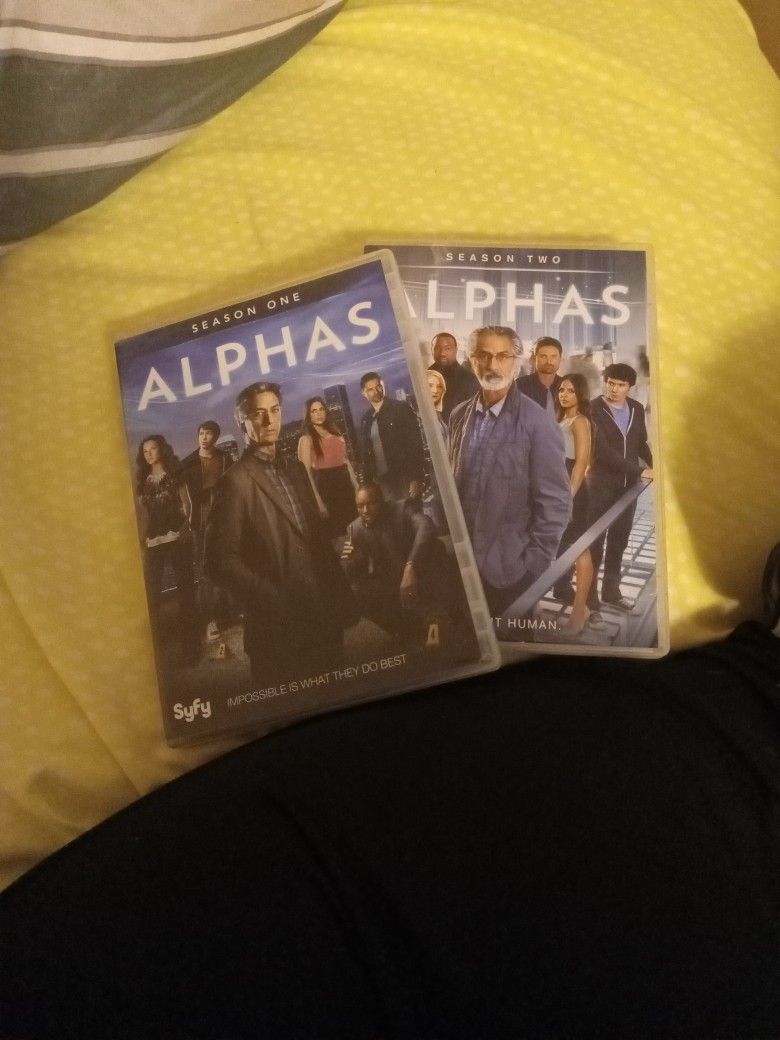 SyFy Alphas Complete Series On DVD