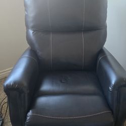 Ashley Lift Assist Leather Recliner 