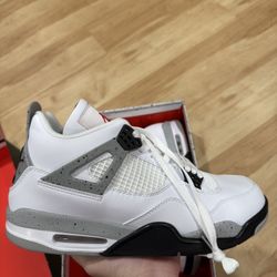 Jordan 4 White Cement Size 12