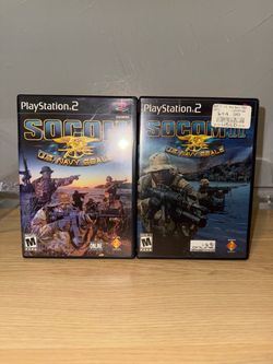 SOCOM U.S. Navy Seals PS2 Game Bundle (2 Games)