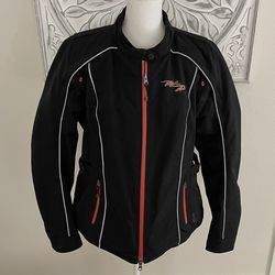 Harley Davidson RCS Functional Shell Jacket Women's Size Large Black 98383-11VW