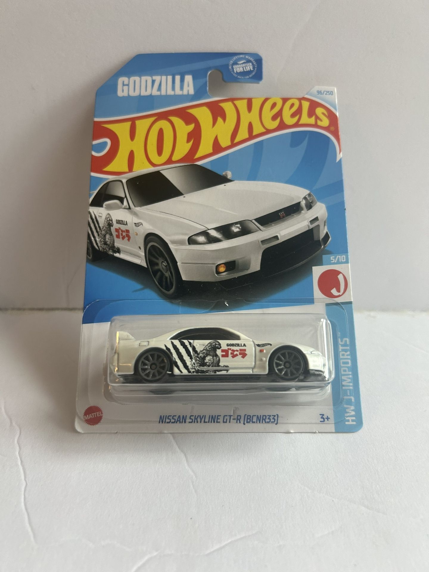 Hot wheels Nissan skyline gtr Bnr33