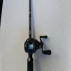 Shimano Curado 70HG MGL and Okuma Cerros 7'4 Rod