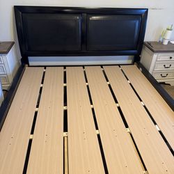 King bed frame
