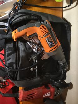 Ridgid Corded Hammer Drill in Case! 40 💥