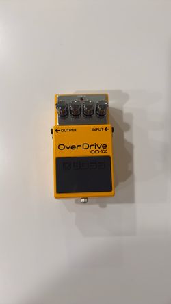 Boss OD-1X OverDrive Guitar Pedal