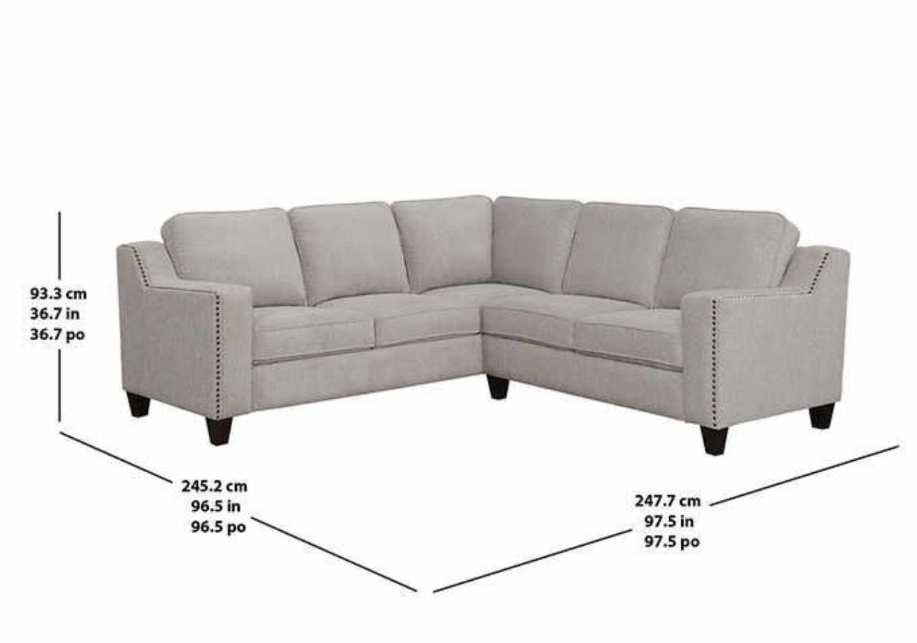 Fabric Sectional! Great price!
