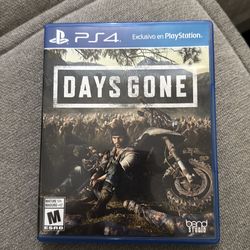 Days gone ps4 game