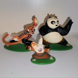 lot of Kung Fu Panda mini figures / cake toppers 
