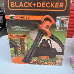 BLACK+DECKER Electric Leaf Blower