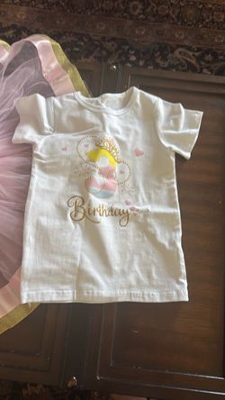 3 year old birthday tutu and shirt