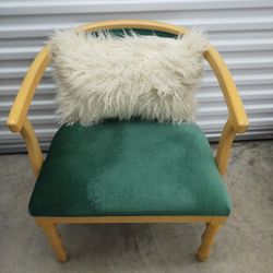 Vintage Chair  Emerald Green 