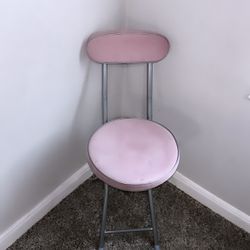 Pink Stool / Seat /Chair 