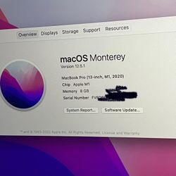 MacBook Pro 13inch 500gb