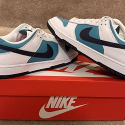 Nike Dunk Low Retro Dusty Cactus Thunder Blue HF4850-345 Men's 