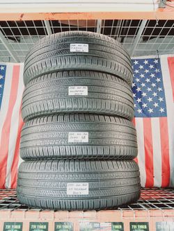 ✔️ Set of 4 Used tires 255/60R20 PIRELLI SCORPION ZERO ALL SEASON 255 60 20 SPORT TRUCK SUV PICK-UP TRUCKS