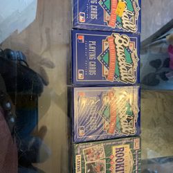 Baseball Package/espn Ny Ball/ Herseys Chocolate World Ball/ 4 Decks Baseball Playing Cards