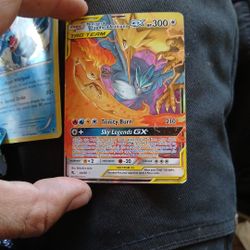 Moltres&zapdos& Articuno Gx Tag Team Card