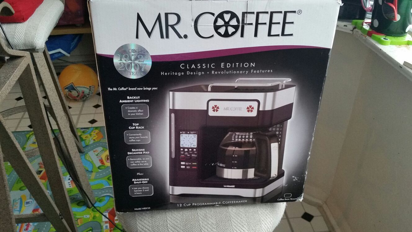 MR.COFFEE maker 12 CUP