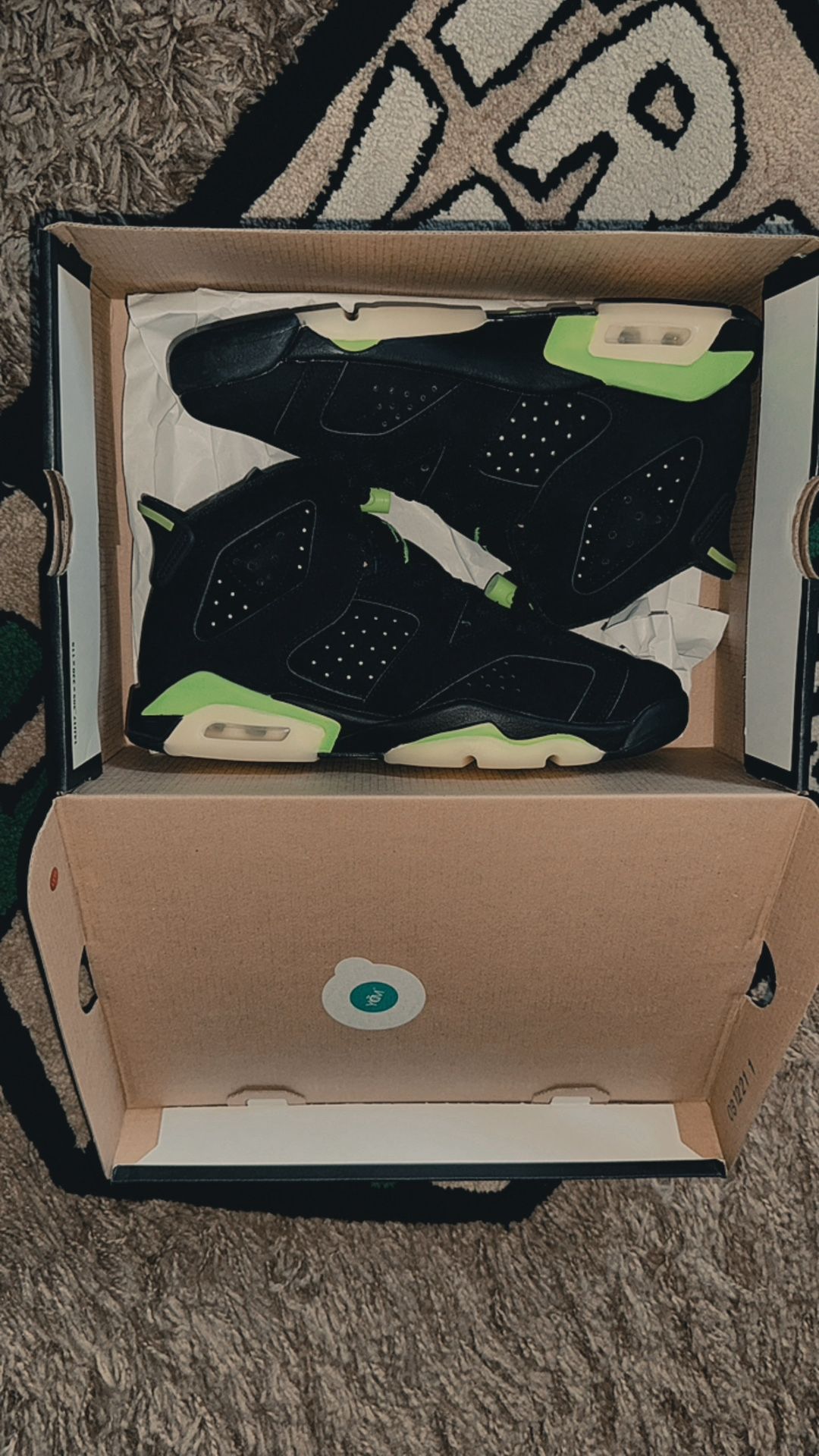 Jordan 6s Size 6y Brand New