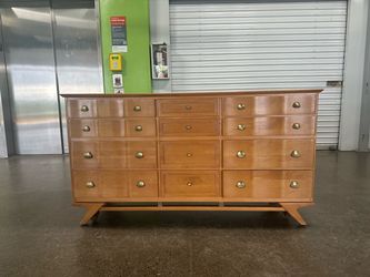 Vintage solid wood dresser