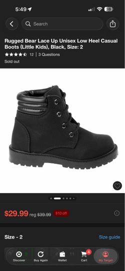 Boy boots size 13