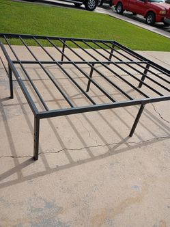 Base de cama de fierro cal King