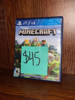 PlayStation Video Game PS4 PS5 Minecraft