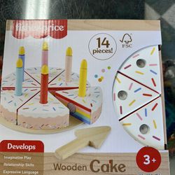 New Wooden Cake/Toy