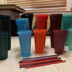 37 Pack 24 Ounce Cups With Lid 