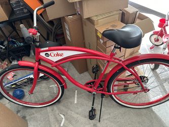 Bicycle Cruiser Coke Brand 