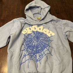 Medium Blue Spider Hoodie 