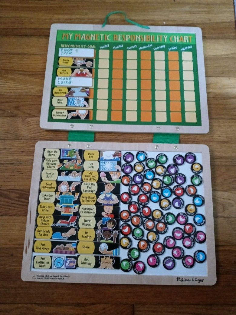 My Magnet Responsibility Chart