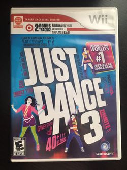 Wii Just Dance 3 Bonus Tracks