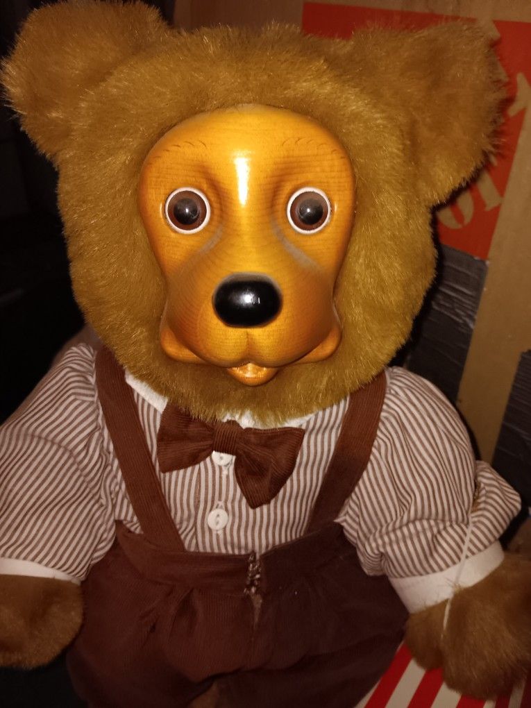 Raikes Wooden Teddy Bear
