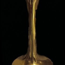 Vintage Brass Vase - Elegant and Heavy