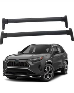 Barras transversales de techo de165 libras compatibles con Toyota RAV4 2019 2020 2021 2022 2023 2024