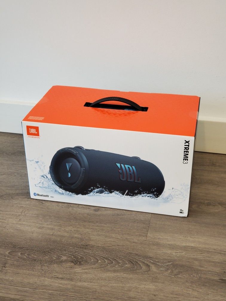 JBL Xtreme 3 Bluetooth Speaker Brand New - $5 Today and the rest later ๐ค Message Us Now!