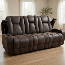 Ashley Cowboy Electric Couch Set – New Condition, Reclining &amp; Storage - Rossville, GA