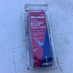 Duralast Side Terminal Battery Cable DS455B 55" 4 Gauge